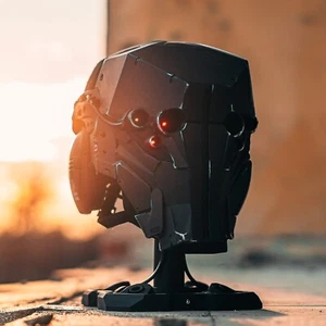 Display Stand for Apex Predator Helmet, Cyberpunk Military Mask, LARP Cosplay - Picture 1 of 10