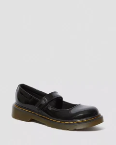 Dr. Martens Girls' Maccy Mary Jane Patent Leather, Style#15655002, Size 3, Black - Picture 1 of 13