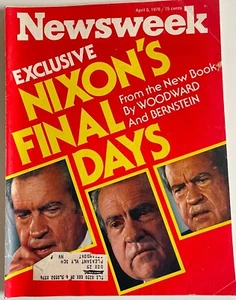 1976 Newsweek |  "Nixon's Final Days" | April 5 - Picture 1 of 5