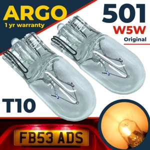 For Vauxhall Astra K Original Clear Halogen 2015-2021 Number Plate Light Bulbs - Picture 1 of 11