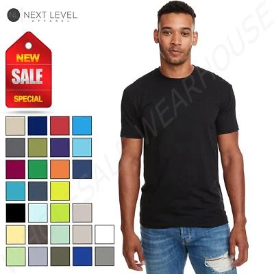 Next Level Men's Premium Fitted CVC Crew  Neck Short Sleevees T-Shirt N6210 - Image 1 of 2
