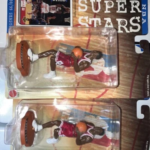 2x Mattel NBA Super Stars Court Collection 98/99 Scottie Pippen 4” Action Figure - Picture 1 of 12