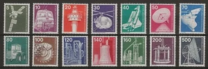 1975 Germania Occidentale - Industria e tecnica 12 val. MNH** - Picture 1 of 1