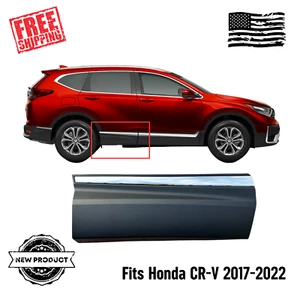 Fits Right Door Lower Molding Door Garnish For Honda CR-V 17-2022 w/ Chrome Trim - Picture 1 of 6