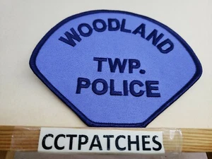 WOODLAND TOWNSHIP, MICHIGAN POLICE SHOULDER PATCH MI - Picture 1 of 2