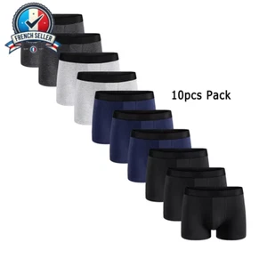 Boxer & Caleçons Coton Homme, Lot de 10, Luxe & Confort - Foto 1 di 17