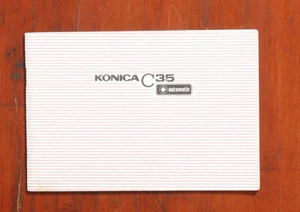 LIBRO DE INSTRUCCIONES AUTOMÁTICO KONICA C35/116976 - Imagen 1 de 1