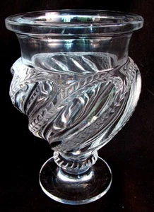 Jarrón Lalique Ermenonville #12235 firmado c.1950's - Imagen 1 de 6
