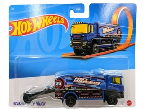 Hot Wheels Track Truck Scania Rally Truck 1:64 Scale Die-cast Cars Model Toys - Picture 1 of 4