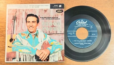 FARON YOUNG "Sweethearts Or Strangers Part 2" US 50s Capitol 7" COUNTRY EP - Bild 1 von 2