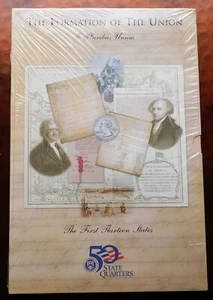 The Formation of The Union 50 State Quarter Set, 1st Thirteen States P&D, Sealed - Picture 1 of 4