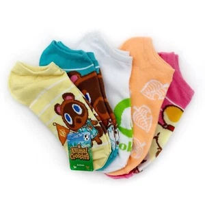 Nintendo Animal Crossing New Horizons Womens No Show Socks Fun Video Game Gift - Picture 1 of 9