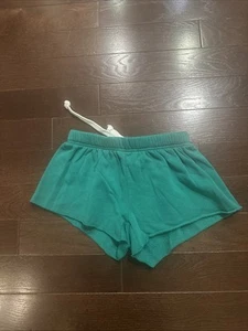 Girl’s Katie J NYC Tween Dylan Green Shorts, Size XL (Size 14, Fits Like 12) - Picture 1 of 3