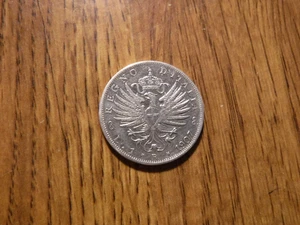 ITALIEN 1 LIRA 1907 SILBERMÜNZE (T228) - Bild 1 von 2