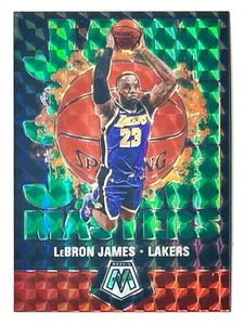 2019-20 Mosaic LeBron James Green Jam Masters Prizm Refractor SP #16 Lakers NBA - Bild 1 von 12