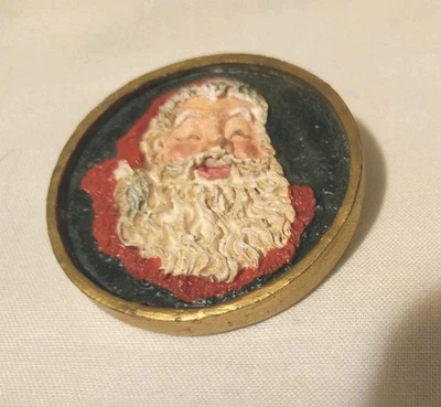 Broche prendedor vintage 1998 Navidad alrededor del mundo Papá Noel Foto 1 de 4