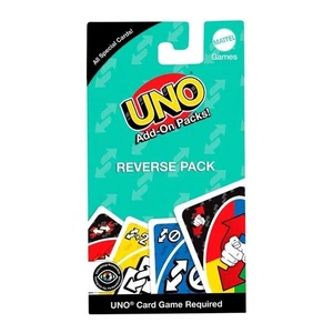 UNO Add-On Packs Reverse Pack Card Game - Picture 1 of 5