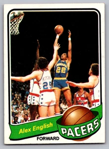 1979-80 TOPPS #31 ALEX ENGLISH PACERS ROOKIE - Picture 1 of 3