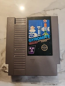 Vintage Nintendo NES GYROMITE Cartridge 5 Screw Authentic 1985 - Picture 1 of 6
