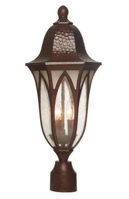 Berkshire 23 дюйма высотой 3 лампы уличный фонарь от дизайнеров фонтан - Изображение 1 из 4