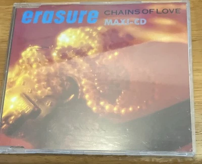 Erasure - Chains Of Love (Maxi CD Single, 1988) Rare 3 Tracks, Germany, New Wave - Image 1 of 3