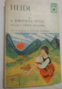 1966 Vintage Heidi von Johanna Spyri illustriert von Greta Elgaard - Bild 1 von 4