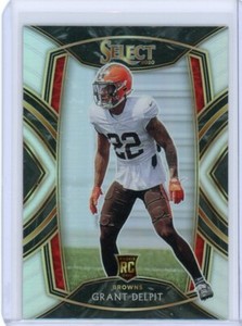 Grant Delpit Rookie RC 2020 Panini Select Club Level Silver Prizm #294 Browns