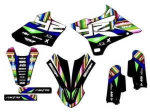 2019-2021 YZ 85 SERAPE Black Senge Graphics Kit Compatible with Yamaha - Picture 1 of 10