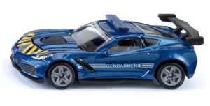 Siku 1525 Chevrolet Corvette ZR1 "Gendarmerie" Police France blau ca. 1:56 - Picture 1 of 1