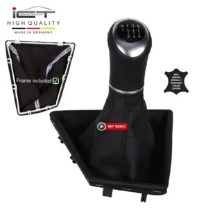 ICT Schaltknauf Schaltsack Leder Alcantara für BMW F30 F31 F32 F33 F34 F35 F36 . - Bild 1 von 13