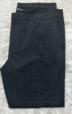 Pantalones Kenneth Cole Para Hombre 38/32 Gris Vestido Pantalones Negocios Ropa de Trabajo Formal Foto 1 de 4
