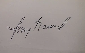 Jerry Manuel Padres Tigers Expos Autographed 3x5 Signed Index Card JSA 17D - Picture 1 of 4