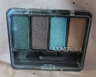 Covergirl Eye Enhancers 4-Kit Eyeshadow Quad #276 Sugar Coated Hard To Find NOS  - Image 1 of 4