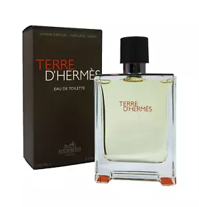 TERRE D'HERMES HERMÈS 100ml EDT Eau de Toilette Spray NEW/ORIGINAL PACKAGING foil - Picture 1 of 3