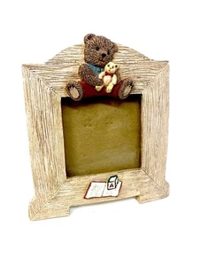 Figi Bear Friends 3 x 3 Picture Photo Frame Teddy Bear 1997 book blocks baby - Picture 1 of 9