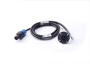 4 WIRE SPEAKON 6FT CABLE CHUCHERO BOX LOUD SPEAKERS, MIDS, TWEETERS WITH SOCKET - Picture 1 of 2