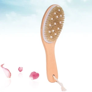 Body Brush Shower Tool Back Scrubbing Scrubber for Exfoliating Rough - Bild 1 von 11