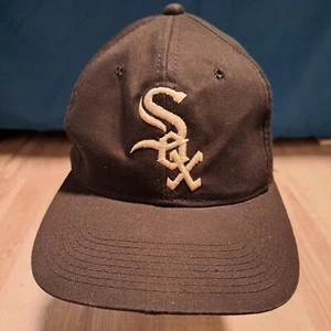 Vintage Chicago White Sox Sports Specialties Plain Logo Snapback Hat Cap - Picture 1 of 12