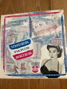 Odette with Johnny Guarnieri & his orch 10" LP Under Paris Skies on M-G-M E-239 - Picture 1 of 4