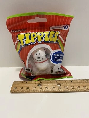 Bandai Tippies, Cacahuetes, Giros, Puntas y Se Mantiene De Pie; Snoopy, Nuevo Foto 1 de 4