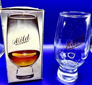 NIKKA whisky tasting glass brandy mild mini 80cc gold Japan Limited novelty vtg - Picture 1 of 10