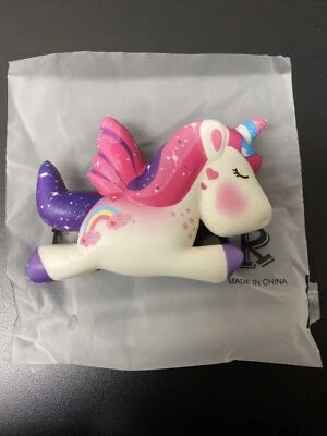 Stress Reliever Fidget Unicorn Super Slow Rising Kids Squish Toy Cute New - Image 1 of 4