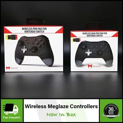 Wireless Nintendo Switch Controller Pro Pad or Mini Pro - Meglaze - New In Box - Image 1 of 4