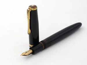STYLO PLUME ANCIEN - FOUNTAIN PEN - FABER CASTELL OSMIA 884M PLUME OR 14 CARATS - Picture 1 of 12