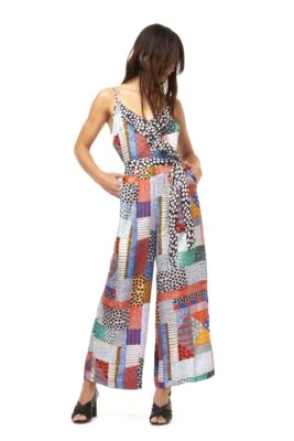 Mono Gorman X Julia Flanagan Mezcla Seda Multi Estampado Talla 6 Foto 1 de 4