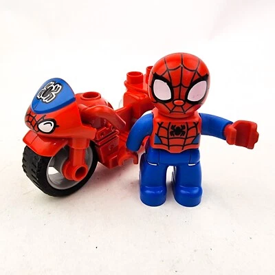 LEGO 10876 SpiderMan & Hulk Adventures 10876 Motorcycle & Spider Man Minifig - Image 1 of 4