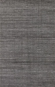 Charcoal Color Solid Contemporary 5x8 Gabbeh Indian Area Rug Modern Décor - Picture 1 of 12