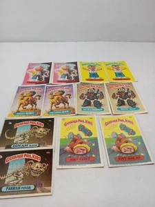 1986 Topps Garbage Pail Kids 81,84,86,87,88 And 89 A and B Cards - Picture 1 of 6