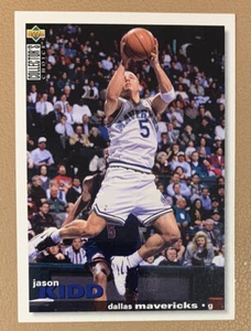 1995-96 Upper Deck Collector's Choice NBA Card Jason Kidd Dallas Mavericks Mint - Picture 1 of 2