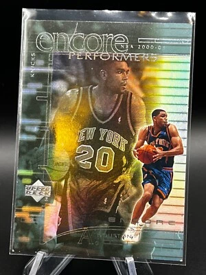 2000-01 Upper Deck Encore #83 Allan Houston - Image 1 of 2
